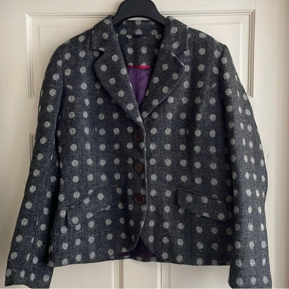 Boden gray Wool blazer size 12